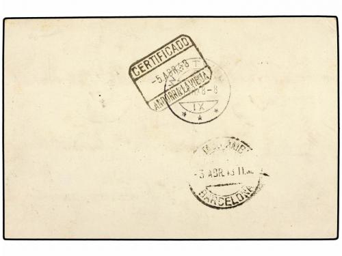 ✉ ANDORRA: ANDORRA FRANCESA. 1948. ANDORRA a ALEMANIA. 10 ct