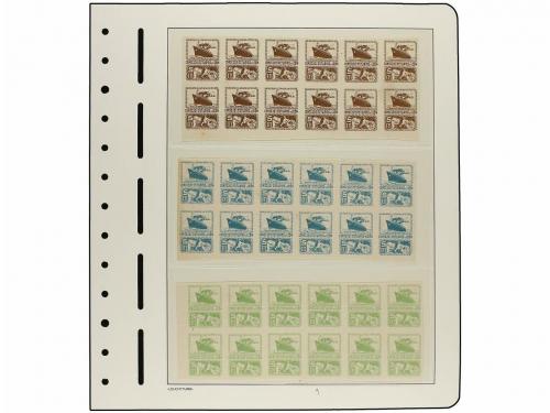 * ESPAÑA: ASTURIAS Y LEON. Ed. 1/5. ENSAYOS DE COLOR Y MACUL