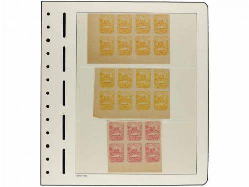 * ESPAÑA: ASTURIAS Y LEON. Ed. 1/5. ENSAYOS DE COLOR Y MACUL