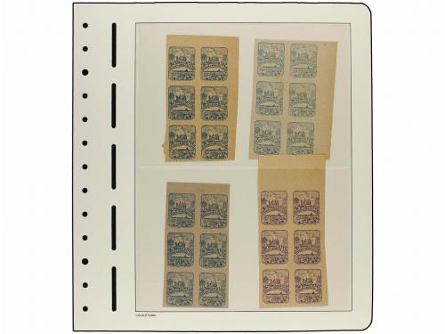 * ESPAÑA: ASTURIAS Y LEON. Ed. 1/5. ENSAYOS DE COLOR Y MACUL