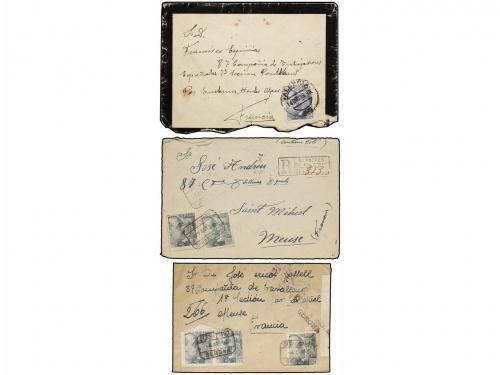 ✉ ESPAÑA GUERRA CIVIL. 1939-40. PRISIONEROS DE GUERRA EN FRA