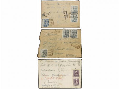 ✉ ESPAÑA GUERRA CIVIL. 1939-40. PRISIONEROS DE GUERRA EN FRA