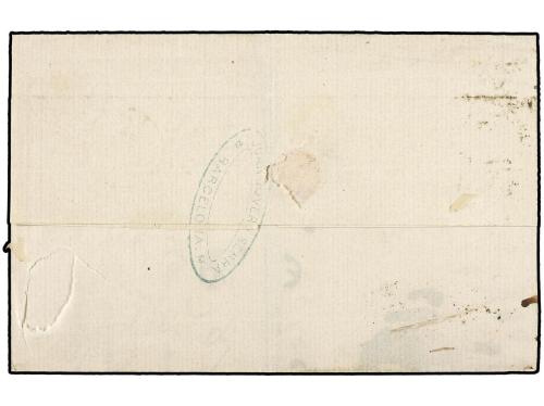 ✉ ESPAÑA. Ed. 132, 133, 137. 1873. BARCELONA a BUENOS AIRES.
