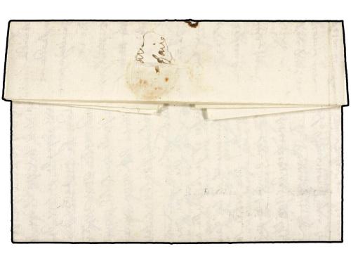 ✉ ESPAÑA: PREFILATELIA. 1823 (11 Julio). ALCALA DE GUADAIRA 