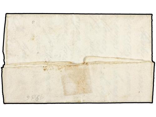 ✉ ESPAÑA: PREFILATELIA. 1836. ESPERA a SALAMANCA. Marca A/CA