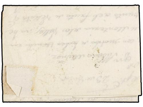 ✉ ESPAÑA: PREFILATELIA. 1805. PUERTOLLANO a CIUDAD REAL. Mar