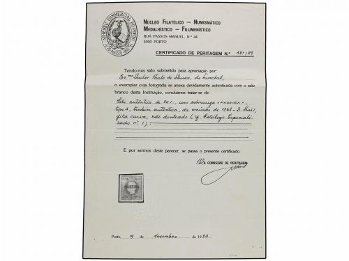 * PORTUGAL: MADEIRA. Af. 2. 1868-70. 20 reis bistre. MAGNÍFI