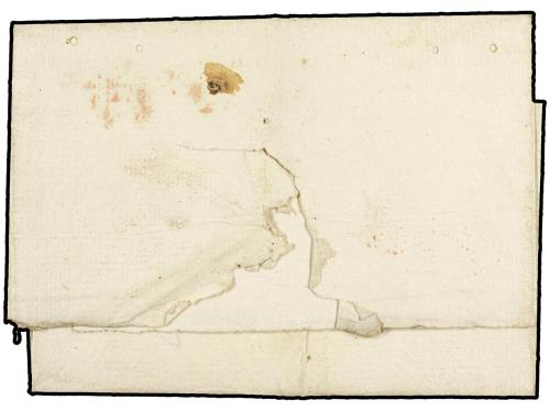 ✉ PERU. 1795 (fecha de archivo). Envuelta circulada a LIMA (