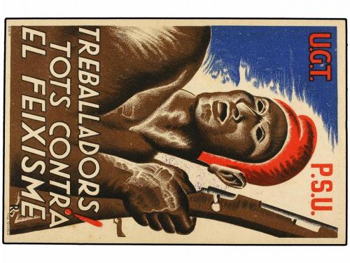 ¿ ESPAÑA GUERRA CIVIL. 1937 (6-III). ALMUNIENTE (Huesca) a B