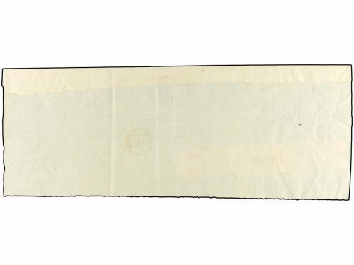 ✉ ESPAÑA. Ed. 35, 36. 1857. Dos plicas judiciales franqueada