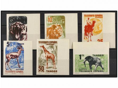 ** COLONIAS ESPAÑOLAS: TANGER. Ed. B-59/64A. BENEFICENCIA. C