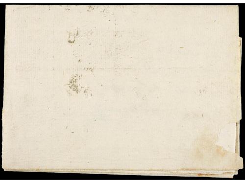 ✉ ESPAÑA: PREFILATELIA. 1828. SALORINO a MADRID. Marca ALCAN