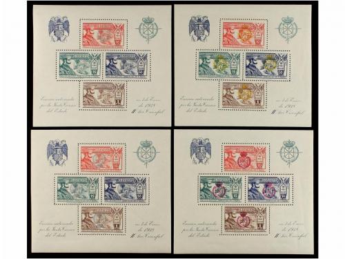 ** ESPAÑA: VIÑETAS. GLORIA a ZUMALACARREGUI. Conjunto de 16 