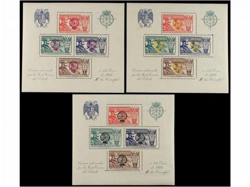 ** ESPAÑA: VIÑETAS. GLORIA a ZUMALACARREGUI. Conjunto de 16 