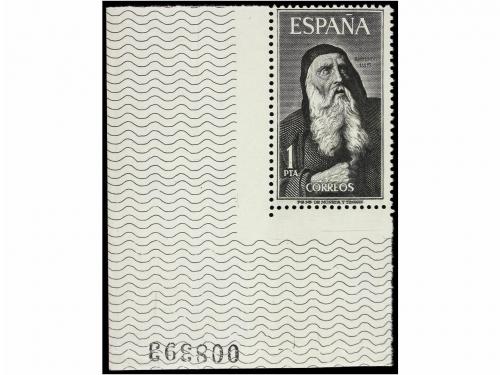** ESPAÑA. Ed. 1536ef. RAIMUNDO LLULL. 1 pta. negro UNICOLOR