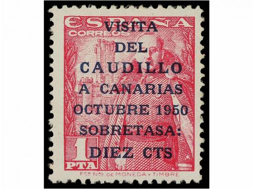 ** ESPAÑA. Ed. 1083A/B. CANARIAS CORREO. I TIRADA. Serie com