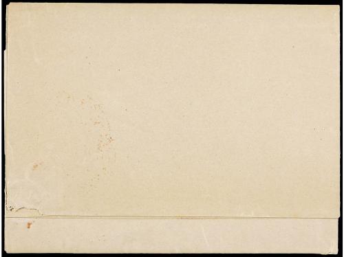 ✉ ESPAÑA: PREFILATELIA. 1849. BADAJOZ a ZAFRA. Fechador BADA