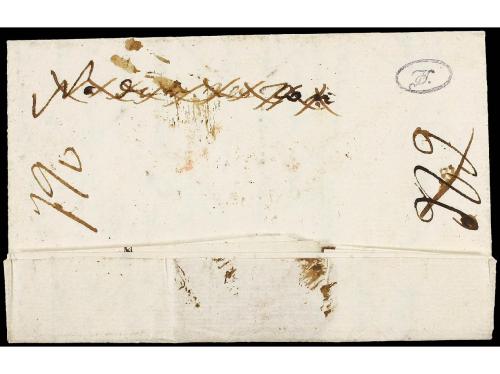✉ ESPAÑA: PREFILATELIA. 1834. CARRIÓN DE CALATRAVA a MADRID.