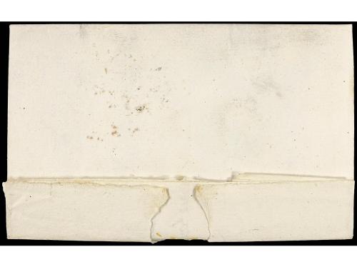 ✉ ESPAÑA: PREFILATELIA. (1840 CA.). Envuelta, marca MA. ALTA