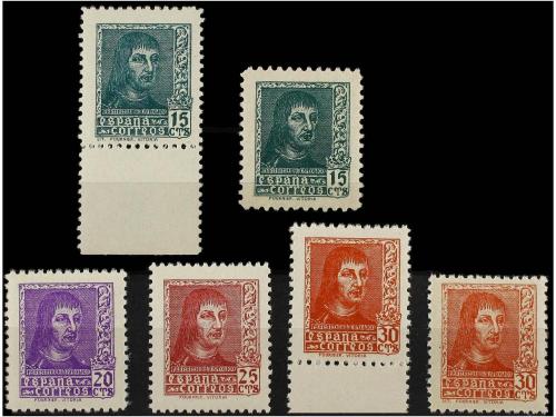 ** ESPAÑA. Ed. 841/44A. SERIE COMPLETA. LUJO. Cat. 166&euro;. 