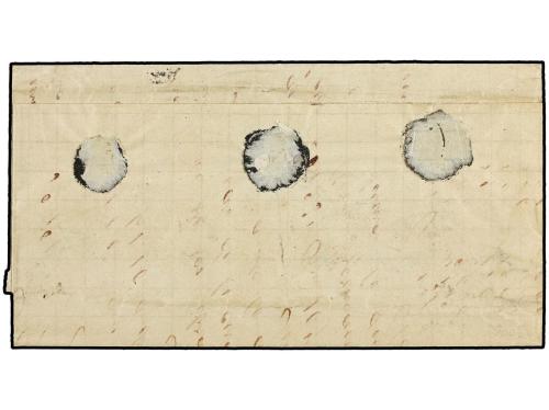 ✉ ESPAÑA. Ed. 109. 1871. BARCELONA a MADRID. 200 mils. casta