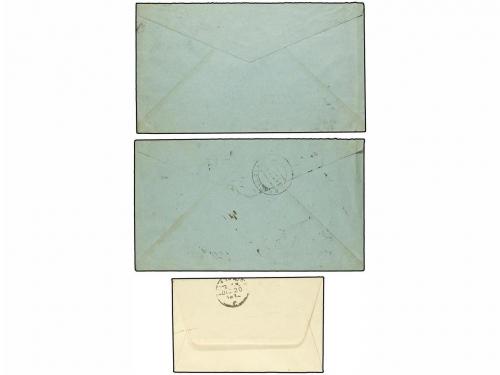 ✉ BOLIVIA. Ed. (3). 1912. Tres cartas circuladas a BARCELONA