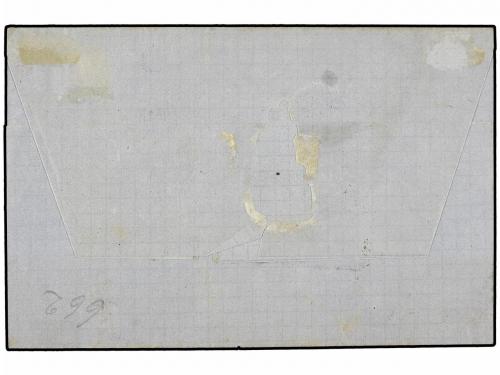 ✉ URUGUAY. Ed. . Yv. 35,38(2). 1872. Envuelta circulada a SA