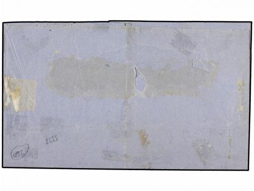 ✉ COLOMBIA. Ed. . Yv. 35. 1868. CARTAGENA a AMBALEMA. 10 cts