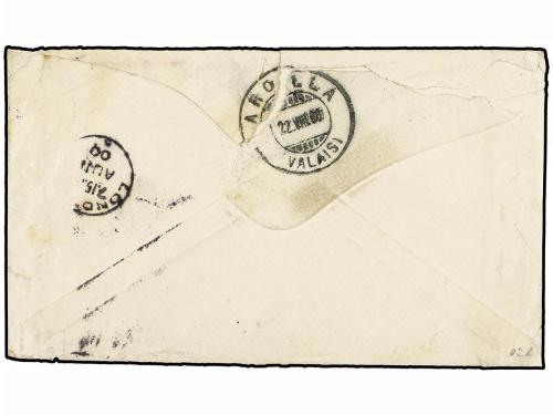 ✉ AFRICA DEL SUR. Ed. . 1900 (July 5). Cover bearing GREAT B