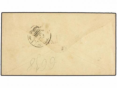 ✉ HOLANDA. Ed. . 1893. 12 1/2 c. Grey stationery envelope se
