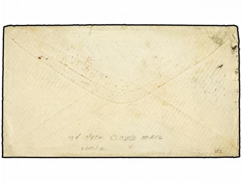 ¿ HOLANDA. Ed. . 1874. Cover franked with 5 c. blue and 20 c