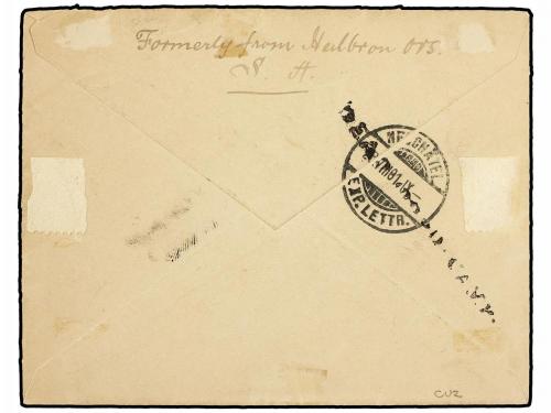 ¿ SANTA HELENA. Ed. . 1901. Cover used to SWITZERLAND bearin