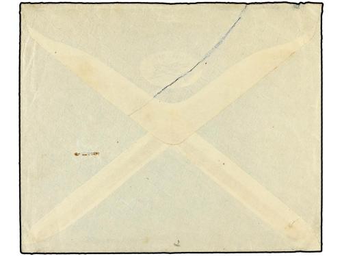 ✉ BRUNEI. 1948. Cover used to ENGLAND bearing 25 c. & 30 c. 