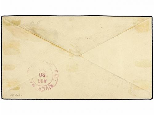 ✉ ISLAS VIRGENES. Ed. . 1919. 1 d. postal stationery envelop