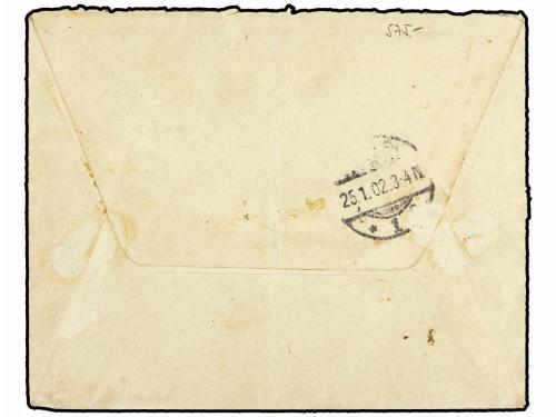 ¿ CAMERUN: COLONIA ALEMANA. Ed. . 1902. Registered cover to