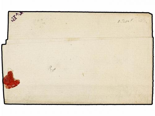 ✉ ALEMANIA. Ed. . 1695 (July). Printed Entire letter from ´C