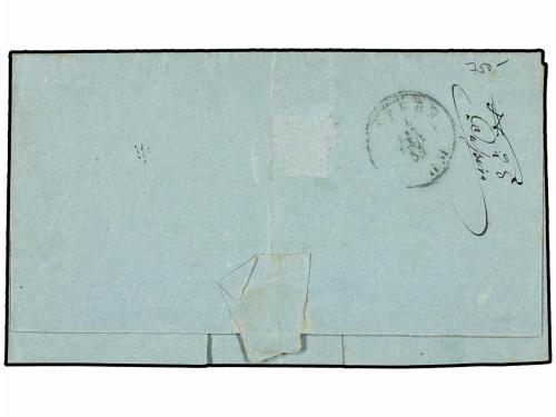 ¿ SUIZA. Ed. . 1858. RUSWIL a KRIENS. 5 Rp. casta(Zu. 22C) y