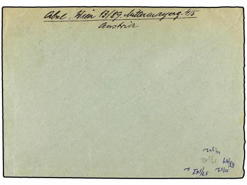 ✉ AUSTRIA. Ed. . 1950. Airmail cover to CANADA franked by 19