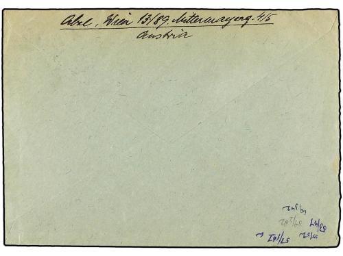 ✉ AUSTRIA. 1950. Airmail cover to CANADA franked by 1948 Cos