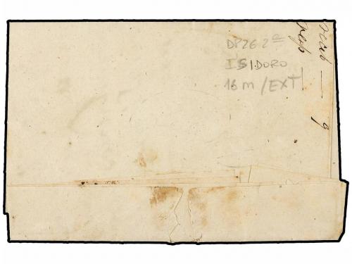 ✉ ESPAÑA: PREFILATELIA. 1859. PTO. DE STA. MARIA a JEREZ. Ca