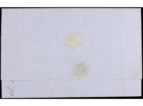 ✉ ESPAÑA. 1861. CADIZ a JEREZ. Manuscrito ´Por Berdugo y Com