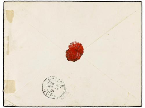✉ ETIOPIA. 1913 (July 12). Cover to FRANCE at 2 g. rate bear