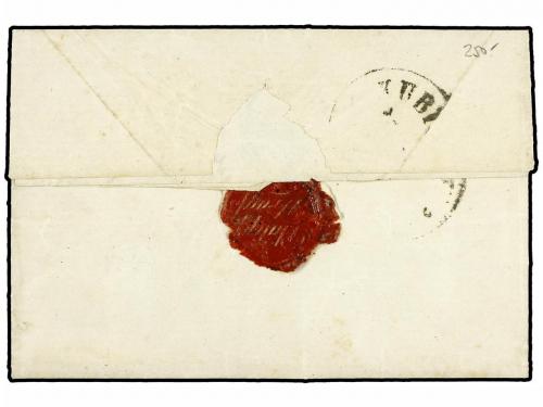 ✉ HUNGRIA. Ed. . 1872 (May 2). Entire letter to KUBIN franke