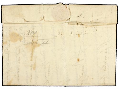 ✉ ESTADOS UNIDOS. Ed. . 1831 (Jan 4). Entire letter written 