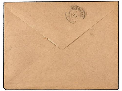 ✉ FRANCIA. 1899. ´Malbec Fils Ainé & Giloux-Béziers´ illustr