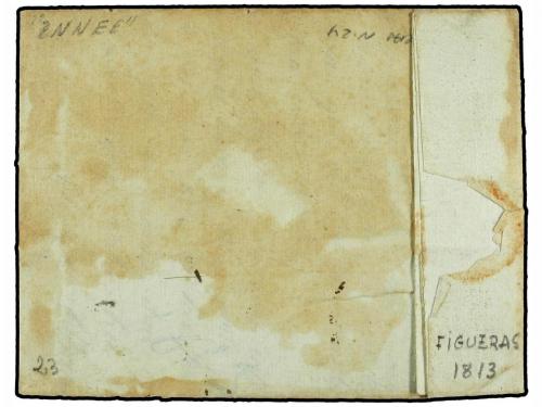 ✉ ESPAÑA: PREFILATELIA. 1813 (10-Enero). OCUPACIÓN FRANCESA.