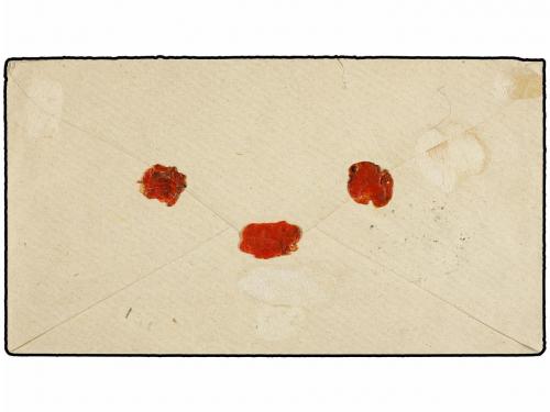 ✉ BOLIVIA. 1875 ca. SAN JOSE a SANTA CRUZ. Sobre con la marc