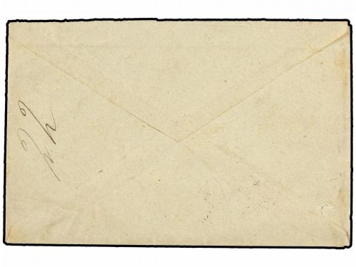 BOLIVIA. 1880 ca. SERVICIO DE MENSAJERIAS ENTRE IRUPANA Y LA