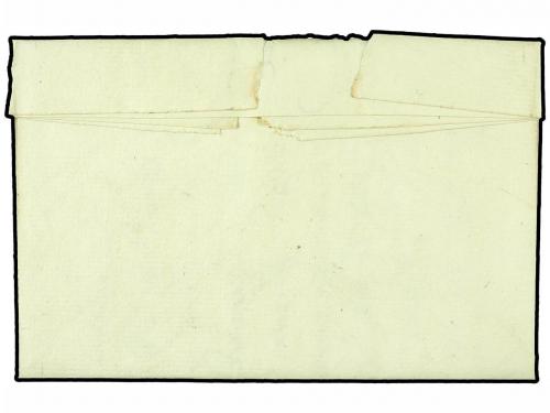 ✉ MEXICO. 1821 (15-Abril). S. LUIS POTOSI a VERACRUZ. Marca 