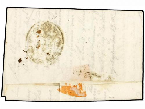 ✉ ITALIA ANTIGUOS ESTADOS: ESTADOS PONTIFICIOS. 1739 (19 Sep